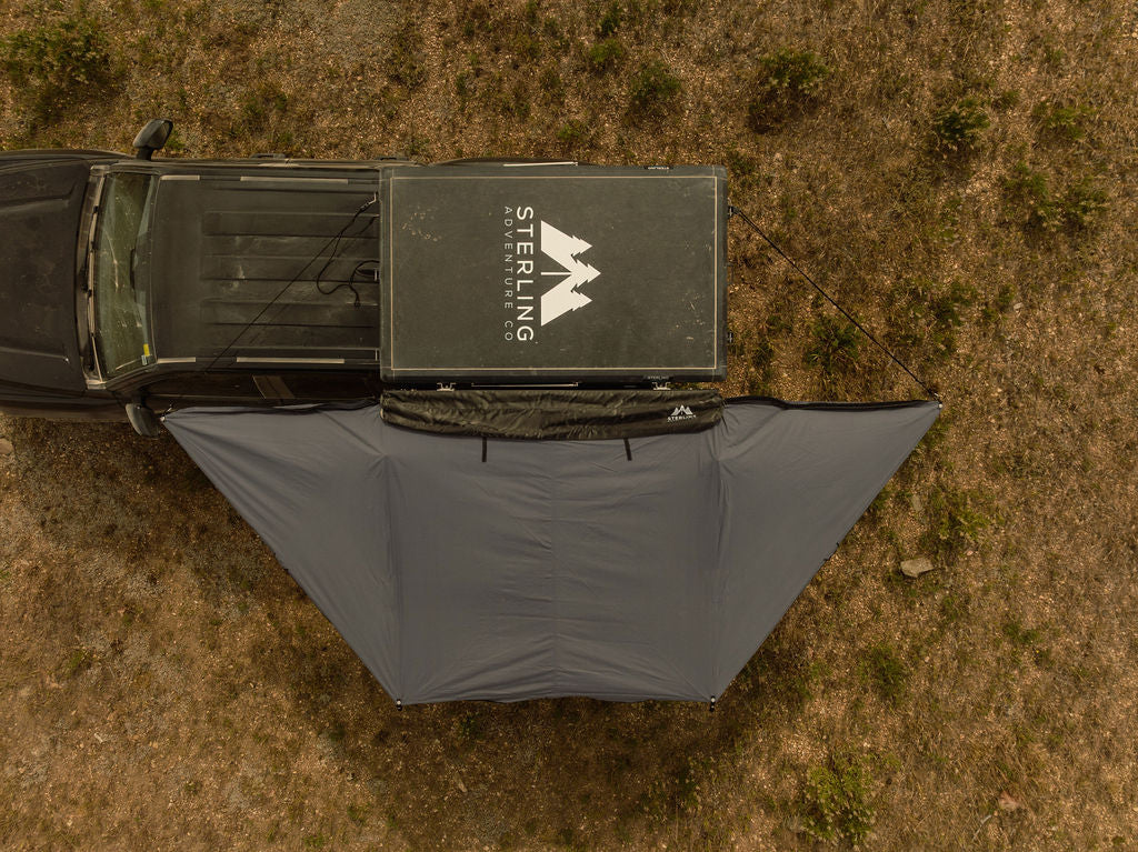 180 Degree Free Standing Awning