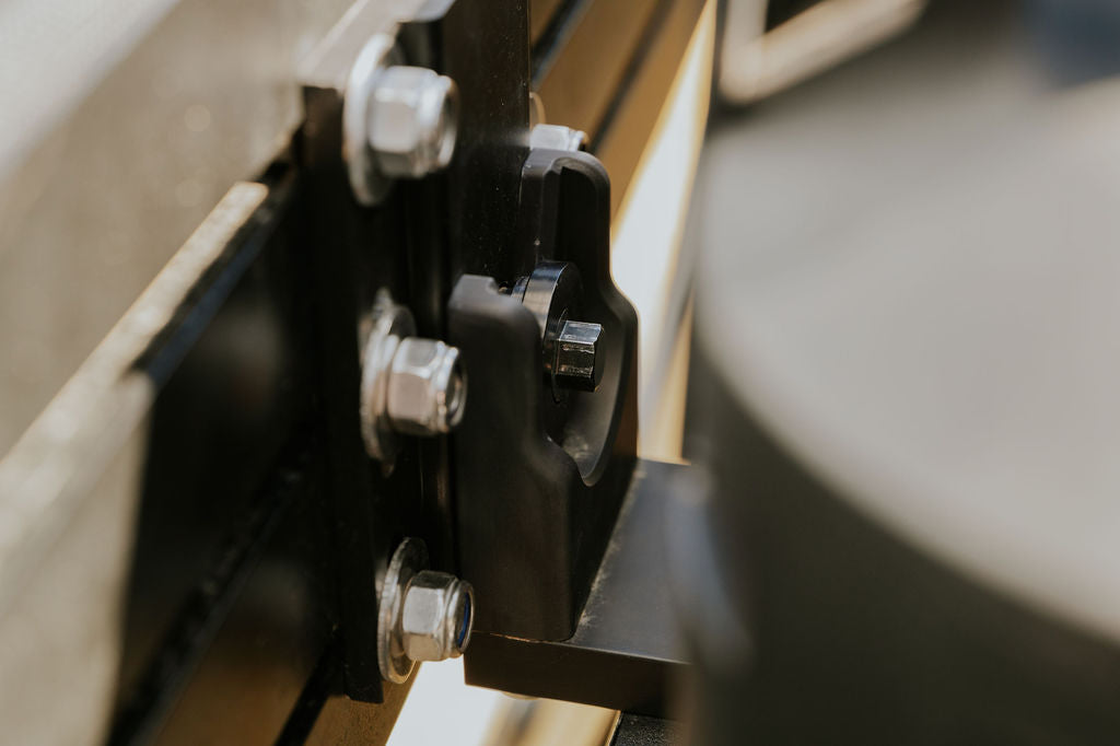 Universal Quick-Release Awning Mounts — CNC Machined in the USA