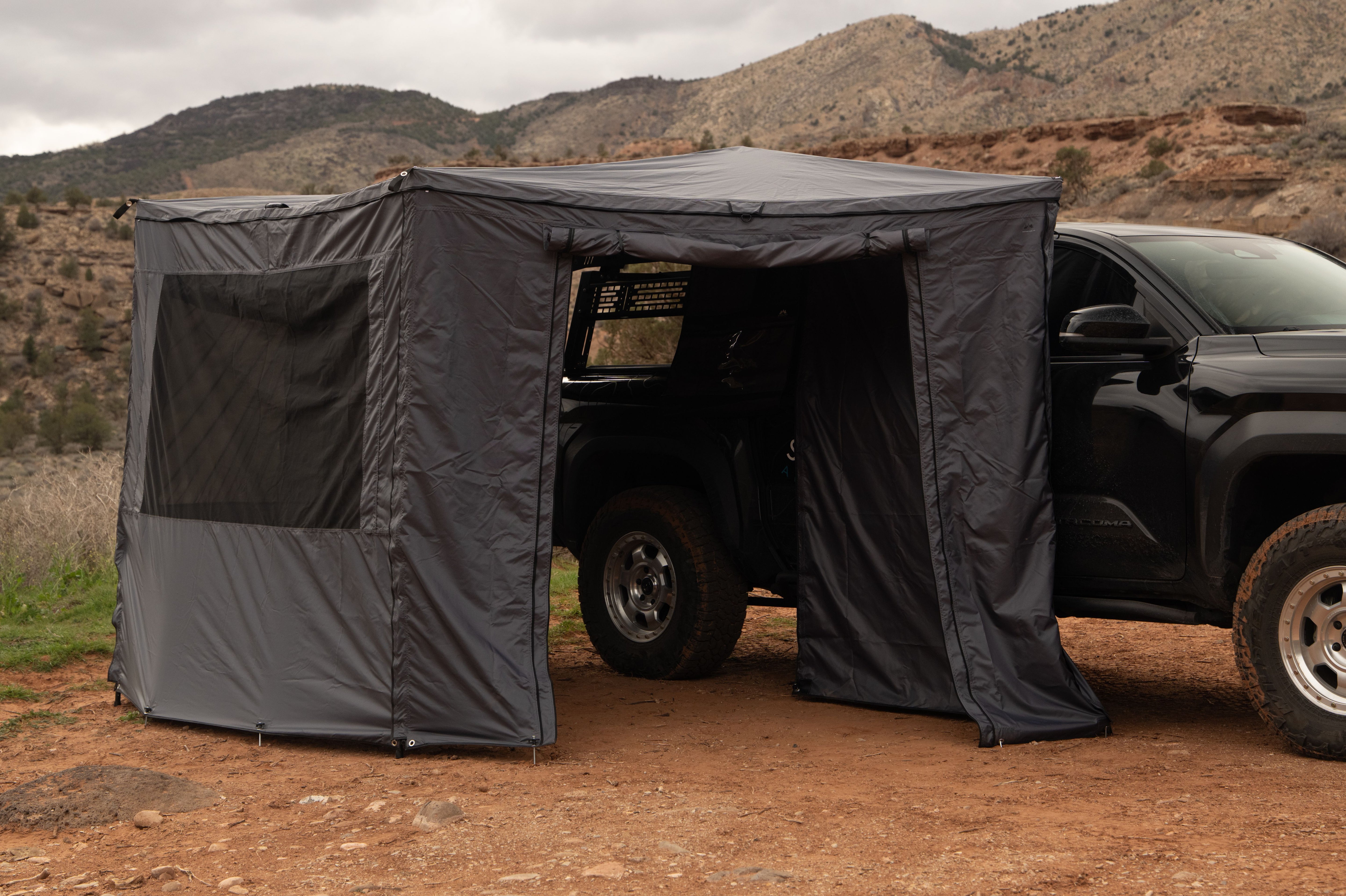 180 Degree Awning Walls