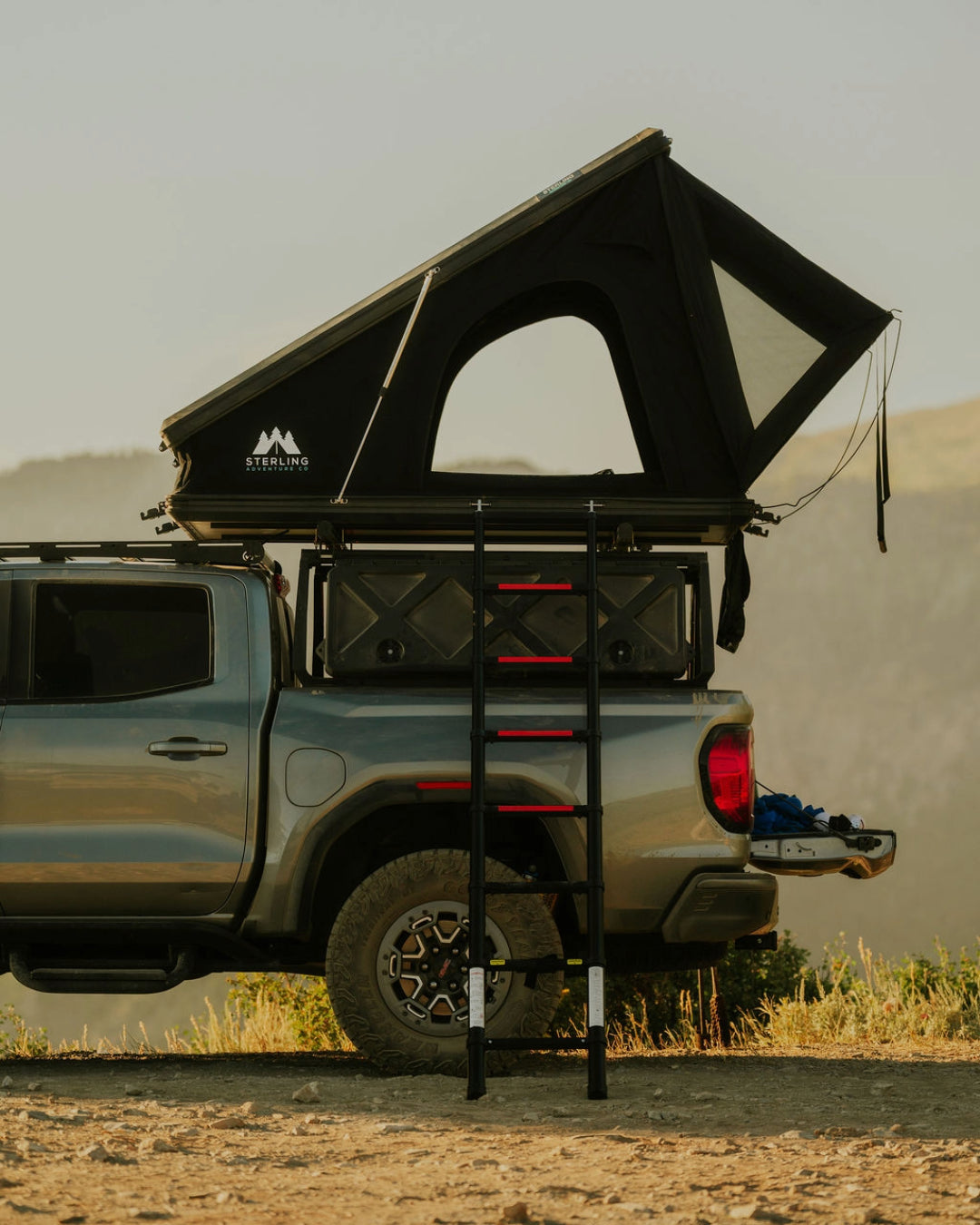 short tent Wasatch Aluminum Double Channel Rooftop Tent – Sterling Adventure Co