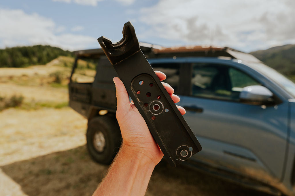Universal Quick-Release Awning Mounts — CNC Machined in the USA