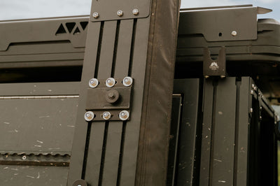 Universal Quick-Release Awning Mounts — CNC Machined in the USA
