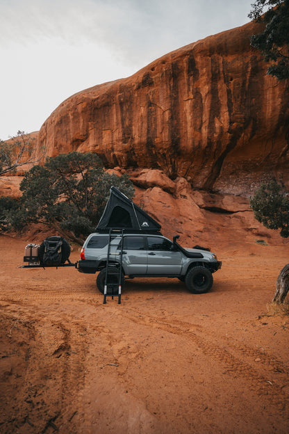 4th gen 4runner with rooftoptent in moab