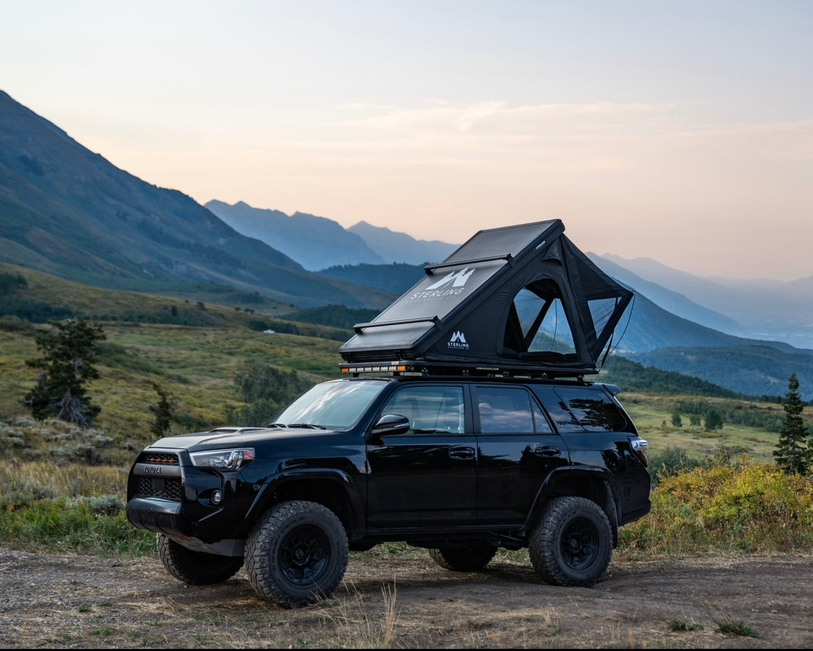 Wasatch rooftop tent on 4runner