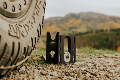Universal Extended & Adjustable Height Quick-Release Awning Mounts — CNC Machined in the USA