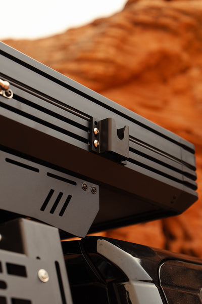 Wasatch Quick-Release Awning Mounts — CNC Machined in the USA