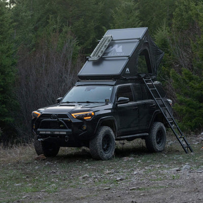 roof tent adventures Wasatch Lite V2 Aluminum Hardshell Rooftop Tent